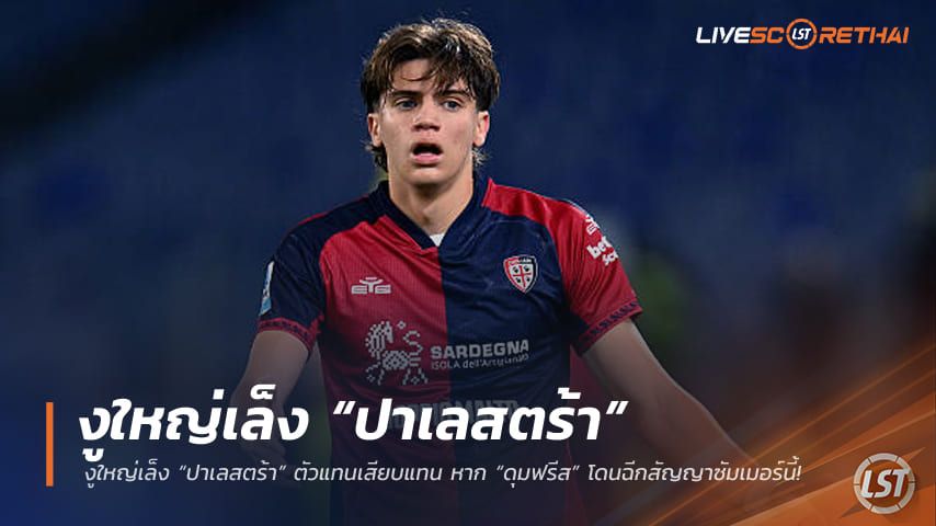ข่าวฟุตบอล วันเสาร์ ที่ 16 พฤษภาคม 2568 : งูใหญ่เล็ง “ปาเลสตร้า” ตัวแทนเสียบแทน หาก “ดุมฟรีส” โดนฉีกสัญญาซัมเมอร์นี้!